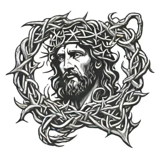 Jesus Crown Of Thorns