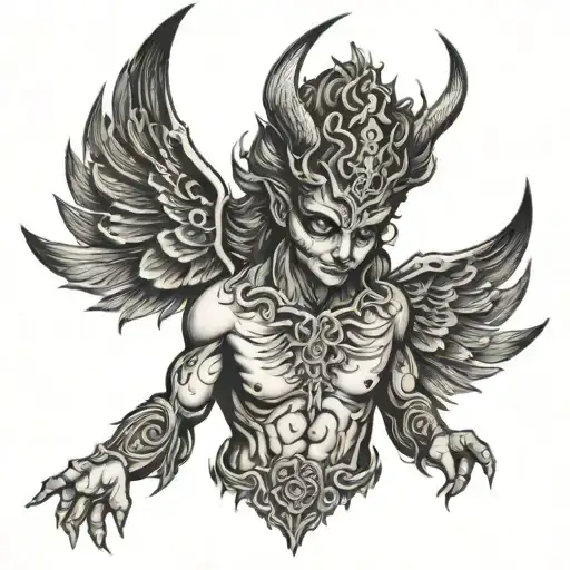 Semi Angel Semi Demon