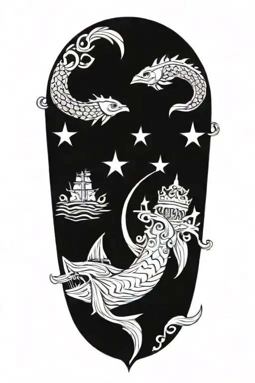 Sea And Crown And Conqueror