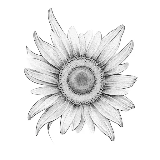 Dove Flying With Daisy On Bic