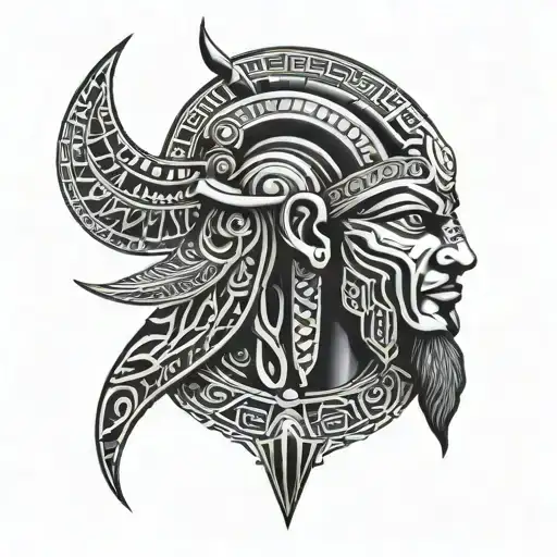 Half Egyptian And Half Viking