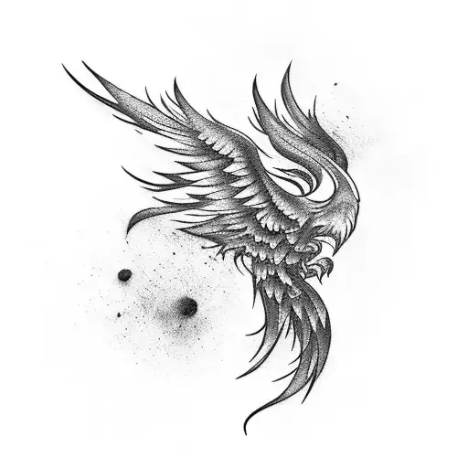 Unique Phoenix Tattoo Designs