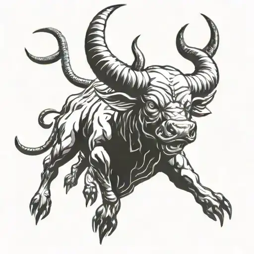 Evil Demon Bull