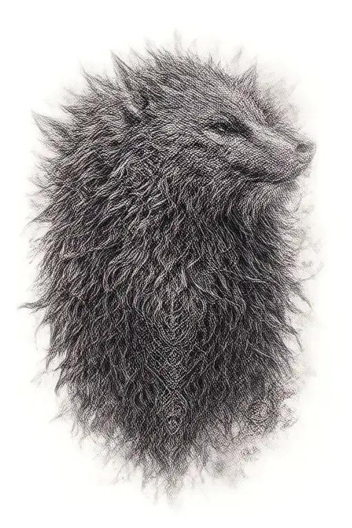 Howling Fenrir Viking Norse Wolf