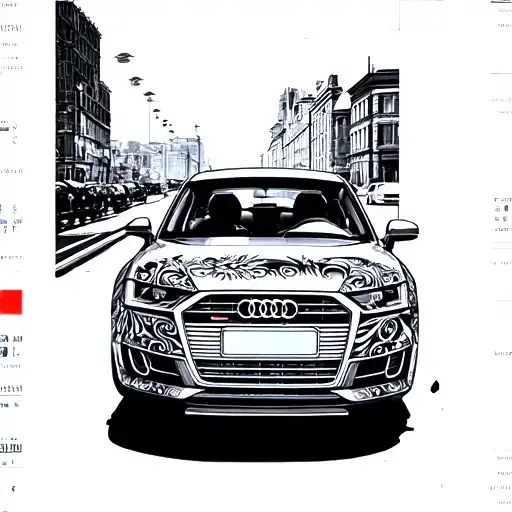 Audi Car Driving