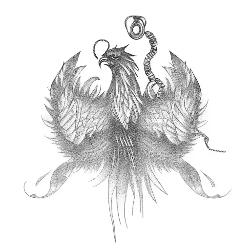 Phoenix Breaking Shackles