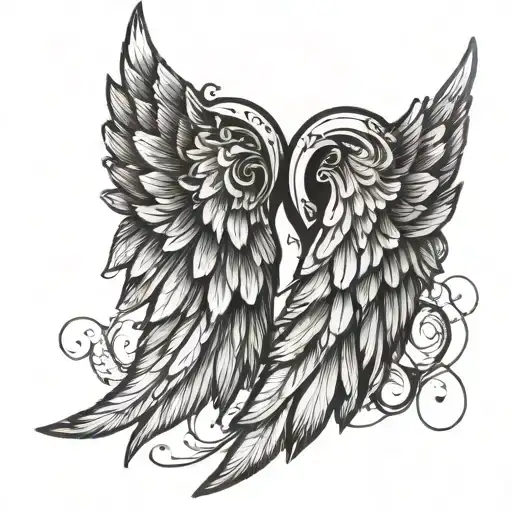 Angel Wings For Ankle