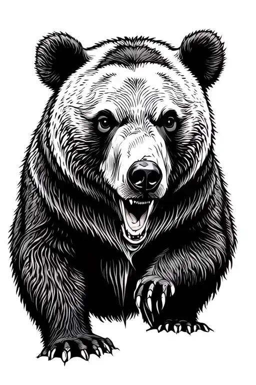 Bear Mean Standing Tall
