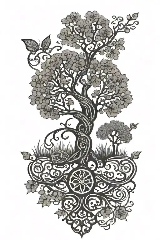 Irish Tree Of Life Cycle