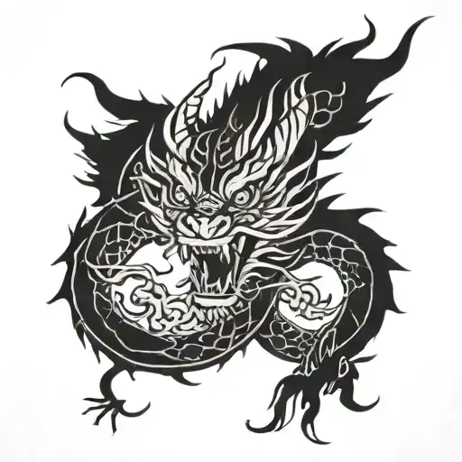 Chinese Dragon Wrapped