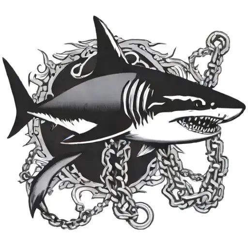 Shark Chained