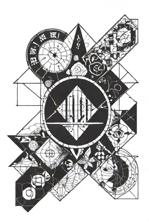 Incorporate A Secret Message Using Roman Numerals In A Geometric Design