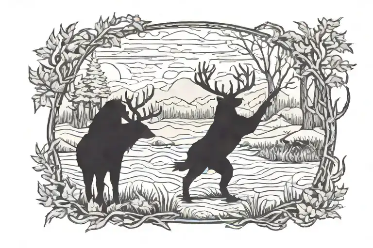Hunting Scene