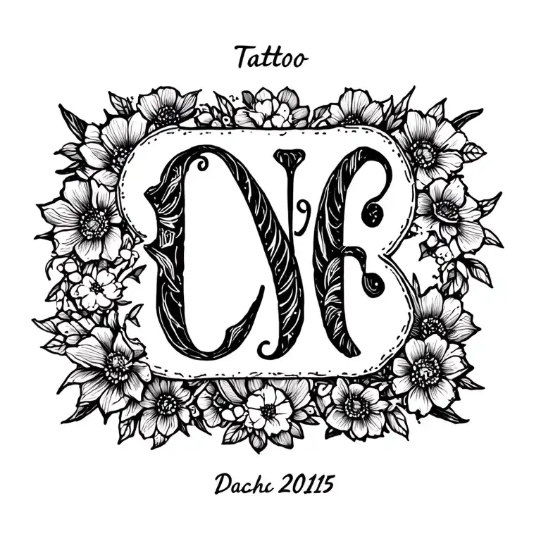 Initials With Birth Date