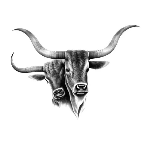 A Longhorn Bull
