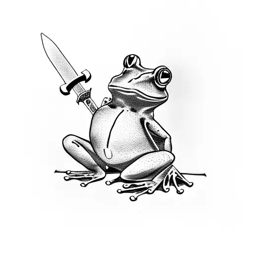 Frog With A Sword