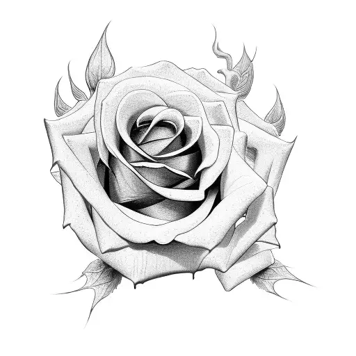 Rose God Heaven Cross