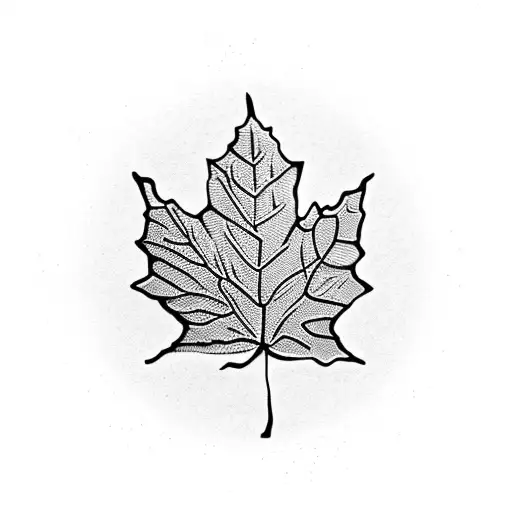 Maple Leaf Shoulder Piece