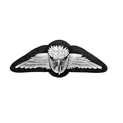 A Golden Eagle With Wings