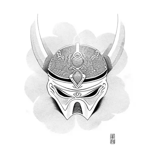 Japanesse Mask Katana