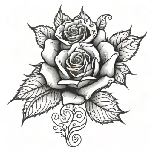 Writing With Rose And Eye