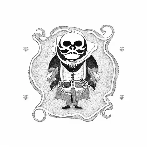 Bearded Pirate Holding Map