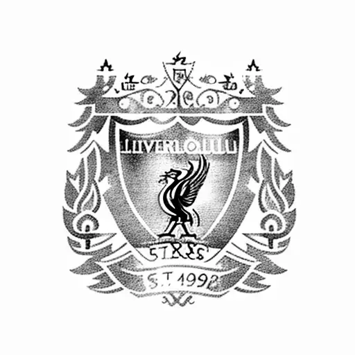 Liverpool Emblem On Fire