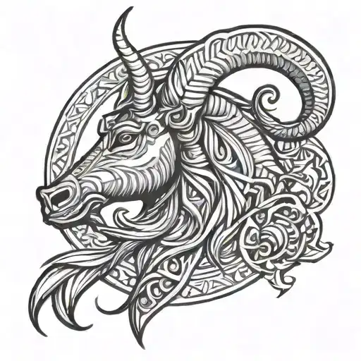 Capricorn Viking Shoulder