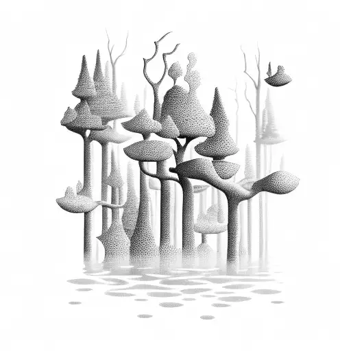 Forest Under Water