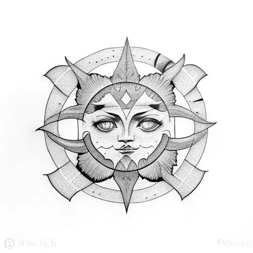 Sun And Moon Interlocking