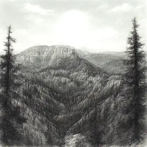 Utah Mountain Bryce Canyon