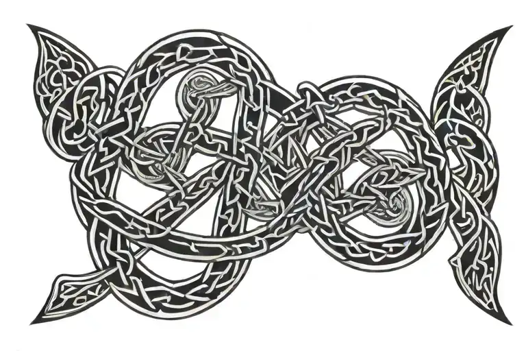 Norse Knotwork Intertwined