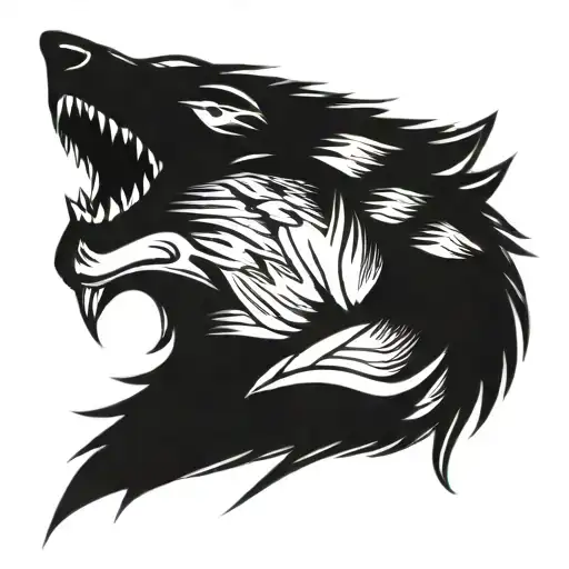 Sparta Wolf Head