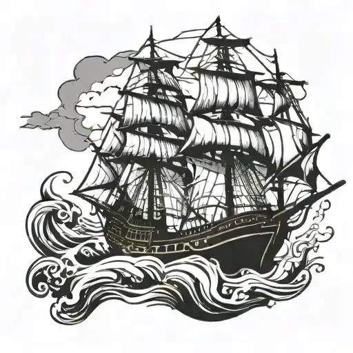 The Seat Pirate Ship Sailing