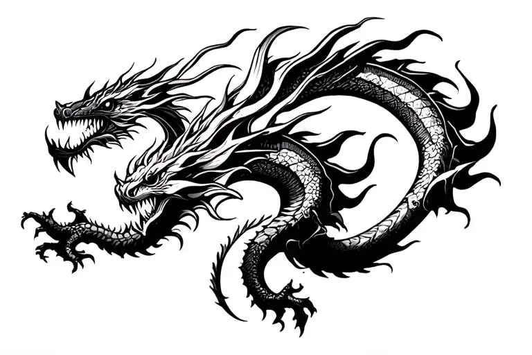 Dragon Breathing Fire