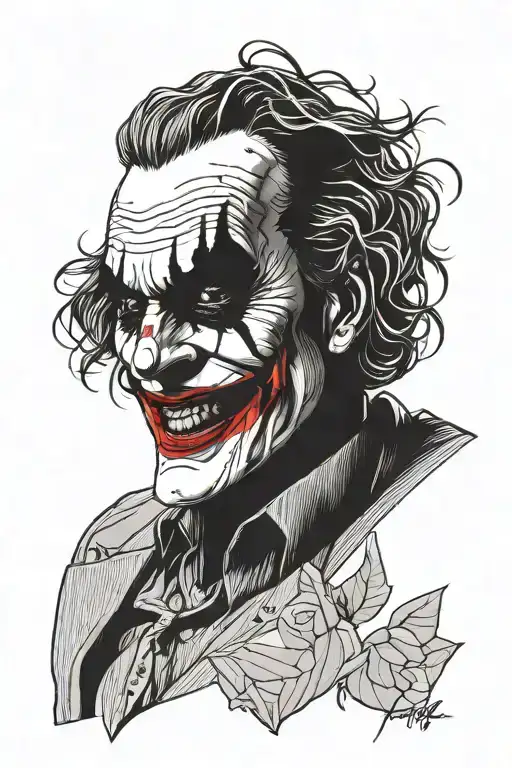 Joker Both Crying And Smiling Joaquin Phoenix