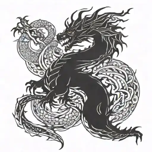 Dragon Mythology God Power