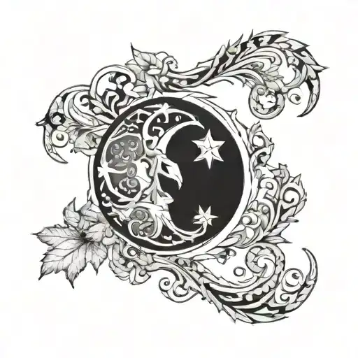 Sheryl Crescent Moon Made