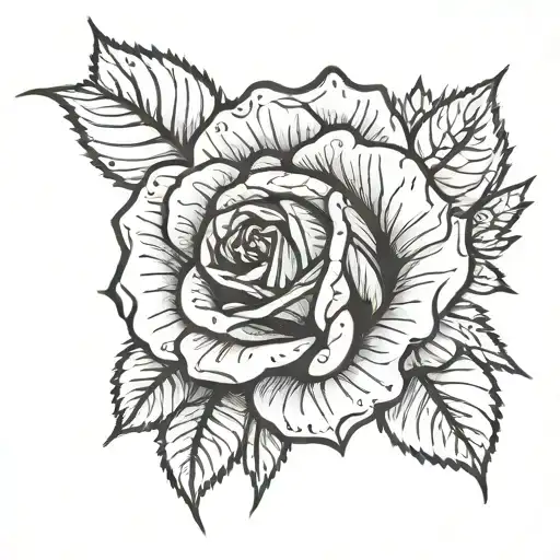 Complete Rose With Date