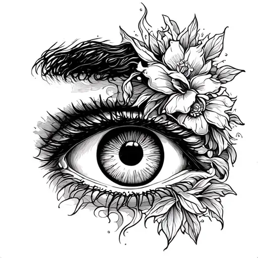 Tattoo That Represents Eyes That Watches Over Me Like Jesus