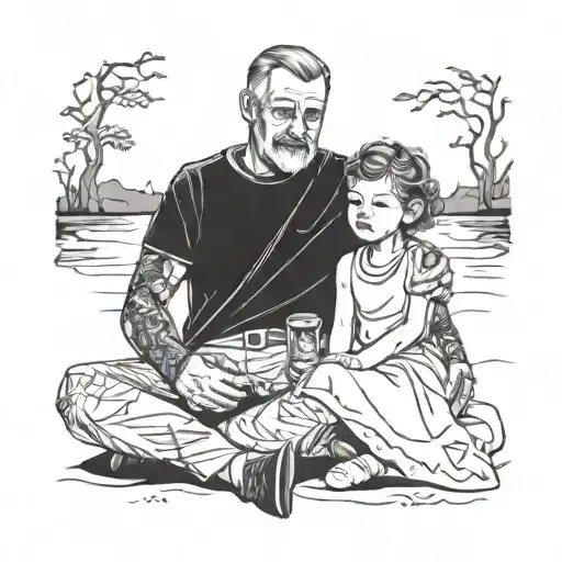 Father And Daughter