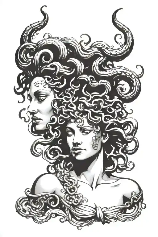 Medusa With Head Of Perseus