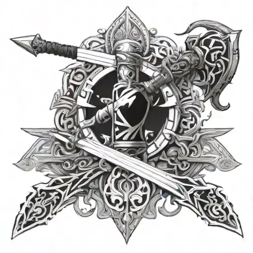 Incorporate Elements From Legend Of Zelda And Final Fantasy Xv Into A Unique Sword Design