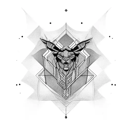 Brave Mother Geometric