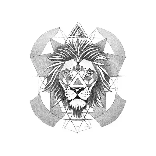 Star Of David With Lion