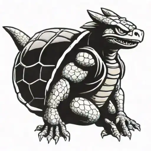 Dragon Ball Z Character In A Turtle Gi Symbolizing Strength And Resilience