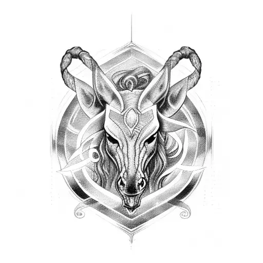 Sleipnir And Norse Runes