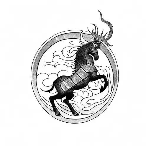 Sleipnir And Norse Runes