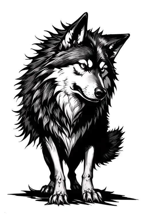 Angry Wolf
