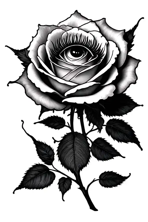 Blood Eyelash Rose